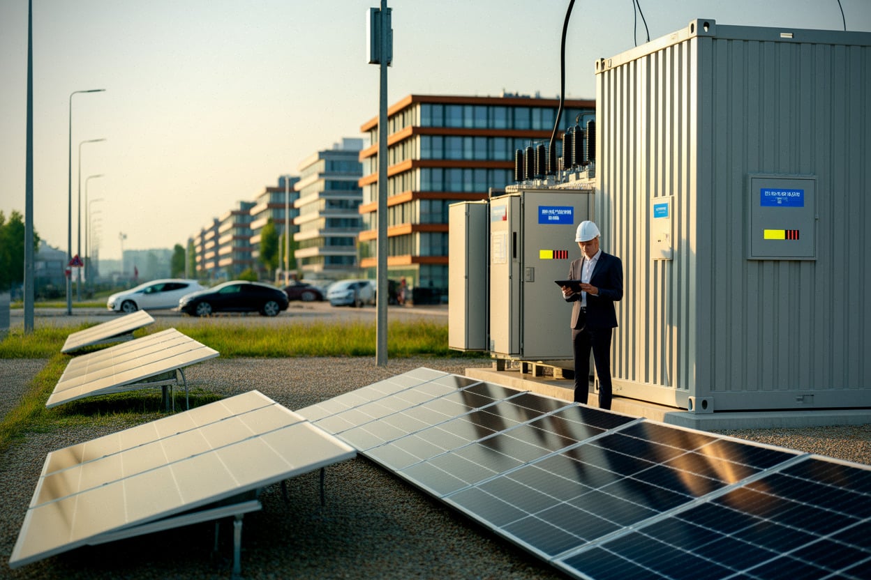 Réseaux électriques européens adaptés à la croissance de l’énergie solaire